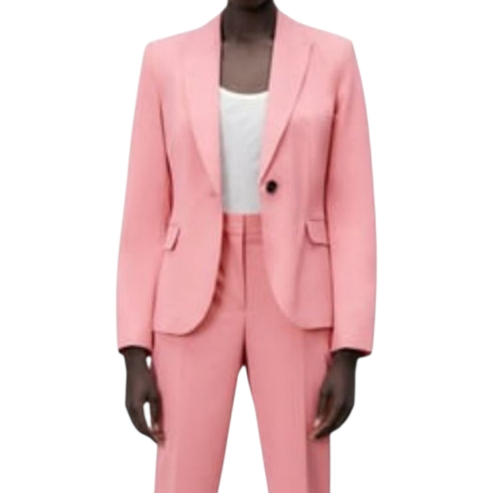 🌟Zara Pink Blazer | Fitted Suit Jacket